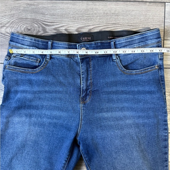 CURVE Appeal Women’s Jeans Straight Classic Plus Size Jeans Size 14 - Picture 6 of 8